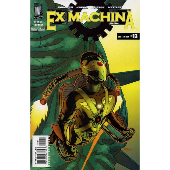 Ex Machina #13 VF ; WildStorm Comic Book