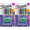 thumbnail image 1 of Rotuladores permanentes Sharpie Cosmic Color Fine Point, 5 unidades x 2, 1 of 6