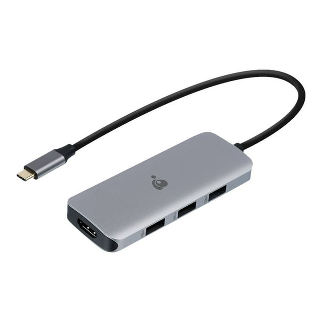 IOGEAR Nano Dock Pro - Docking station - USB-C - 2 x HDMI