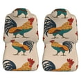 thumbnail image 3 of LAKIMCT Strong Rooster Car Seat Covers Vehicle Front Seat Covers Universal Fit Seat Protector, 3 of 9