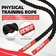 thumbnail image 4 of GSE Games & Sports Expert Battle Rope, Heavy-Duty Workout Battle Ropes for Physical Education, Strength Training, 4 of 8