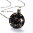 thumbnail image 6 of Halloween Witch Hat Necklace Personalized Custom Photo Round Pendant Adjustable Stainless Steel Necklaces with Gift Box for Men Women Mothers Valentine's Jewelry Gift, 6 of 6