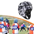 thumbnail image 6 of Rugby Helmet Headguard Sports Cap Shock Absorbing Foam Padding Adjustable Fit for Kids Outdoor Activities, 6 of 9
