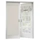 thumbnail image 1 of Juego de 2 cortinas francesas con parte trasera autoadhesiva, blanco 66*203 cm, 1 of 5