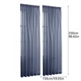 thumbnail image 2 of Feel The Difference With Soft Elegant Solid Color Semi Sheer Curtains – Perfect For Adding A Of Class To Any Room!, 2 of 7