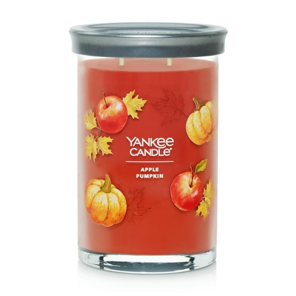 Yankee Candle Signature Large 2-Wick Candle, Apple Pumpkin, 20 oz