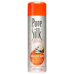 Pure Silk Sensitive Skin Spa Therapy Shave Cream for Women