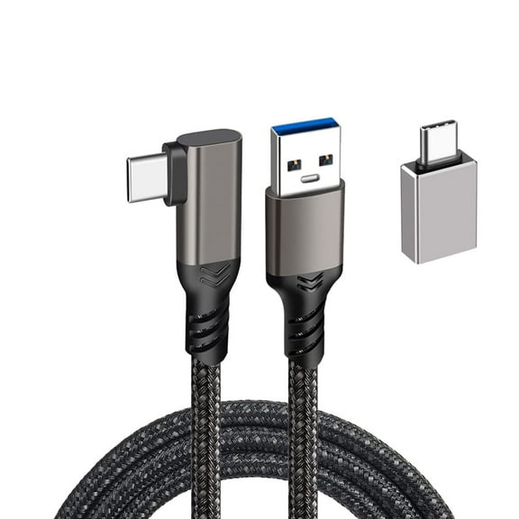 Compatible for Oculus Quest 2 Link Cable 16FT, VR Headset Cable for Oculus Quest 2 / Quest 1, USB 3.0 to TYEE C High Speed Data Transfer Charging Cord for Gaming PC & USB C Chargers