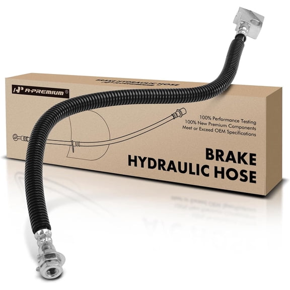 A-Premium Rear Center Brake Hydraulic Hose Compatible with Select Dodge Models - Ram 1500 2000-2001, Ram 2500 2000-2002, Ram 3500 2000-2002