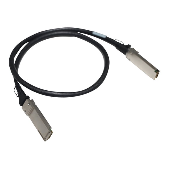 HPE Aruba - 1000Base direct attach cable - QSFP28 to QSFP28 - 3.3 ft - for HPE Aruba 8325-32C, 8325-48Y8C; CX 10000 Empty Chassis, 8360-12C V2, 8360-16Y2C V2