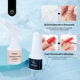 thumbnail image 2 of Set de pegamento para uñas Beetles, 2 unidades de 10 ml, con removedor y eliminador de cutículas, 2 of 6