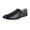Black, variant on LIBERTYZENO Womens Genuine Leather Comfortable Slip On Casual Loafers