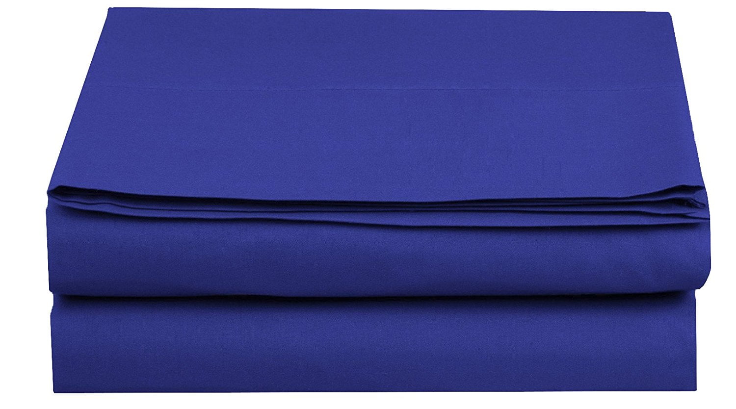 1500 Thread Count Hospitality Flat Sheet 1-Piece Flat Sheet, California King Size, Royal Blue