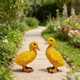 thumbnail image 7 of WYZCTTD A Pair Resin Duck Figures Garden Decoration,Outdoor Statue,Yard Decoration,Yellow, 7 of 7