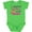 Apple Green, variant on Inktastic I Watch Football with My Daddy Boys or Girls Baby Bodysuit