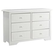 Graco Brooklyn 6 Drawer Double Dresser White