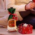 thumbnail image 5 of Eolstice Christmas Wine Bottle Decor Set, Gingerbread Man Themed Red Wine Bag, Festive Holiday Drink Accessories for Tabletop Display and Party Decorations, 5 of 5