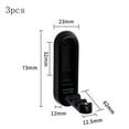 thumbnail image 2 of 3PC Aluminium Alloy Foldable Clothes Hook Storage for RV Bathroom Home Camper Caravan RV Interior Organization Accessories ,Easy to Use, 2 of 5