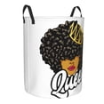 thumbnail image 2 of Balery JZGSH8-500-bca1d18bdbfe65ab52cfb1e5e68ae Round Laundry Basket with Handles Waterproof Freestanding Laundry Hamper for Clothes Toys in the Dorm and Family-Small, 2 of 8