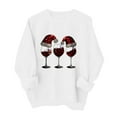 thumbnail image 3 of XuJwPNcy Womens Christmas Sweatshirt Graphic Long Sleeve Shirts Fall Trendy Christmas Tees Pullover Tops Women Winter Clothing, 3 of 5