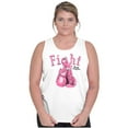 thumbnail image 3 of Fight Boxing Breast Cancer Warrior Tank Top Tee Shirt Women Brisco Brands L, 3 of 6