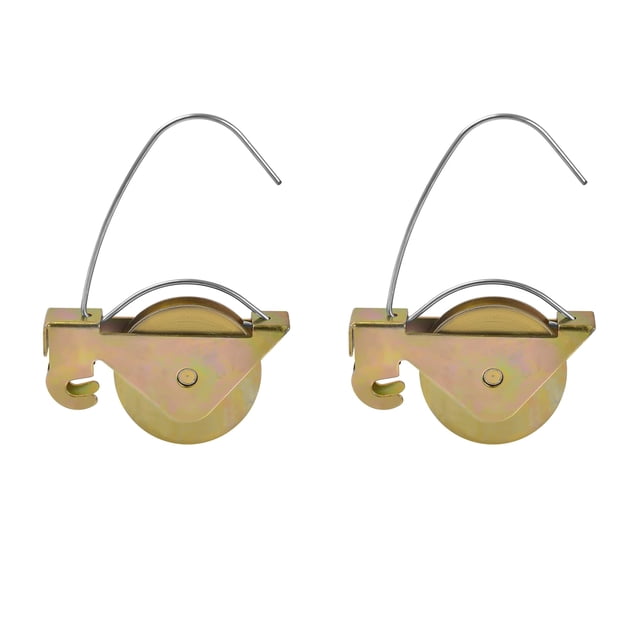 Rodillos para puerta mosquitera corrediza HAIRUNFU de acero de 1,25" - 2 piezas