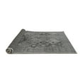 thumbnail image 2 of Ahgly Company Indoor Square Oriental Gray Industrial Area Rugs, 4' Square, 2 of 4
