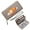 Grey, variant on GEEAD Multiple Card Slots Wallet for Women Large Capacity Wallet for Women BELIEVE ME fluffy white cloud orange tabby kitten Romantic Gift for Wife & Girlfriend Zipper Coin Pocket
