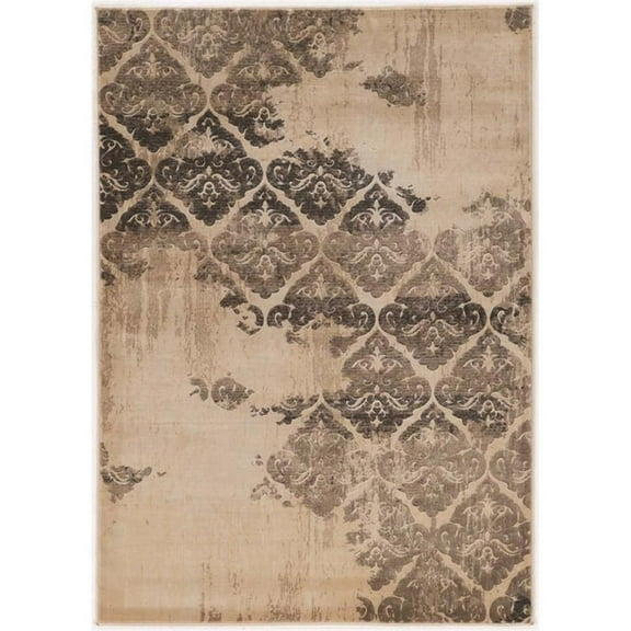 Riverbay Furniture 8' x 10'4" Rug in Beige and Green