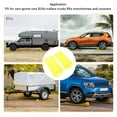 thumbnail image 4 of 1 Pair Wheel Tire Saver Ramp for Sports Cars SUVs Campers Trailers Trucks RVs Yellow, 4 of 7