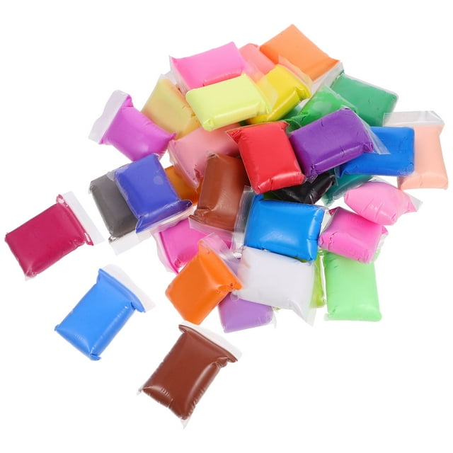 HEATSHAKING 36Packs Assorted Color Plastic Polymer Clay Modeling Clay Kit For Children Learning Activities