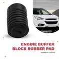 thumbnail image 5 of Engine Cover Shockproof Cushion Pad Buffer Bands Pier Shock Block, 5 of 5