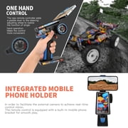 WLtoys 124007 RC Cars, 1:12 Scale Remote Control Car, 4WD 75KM/H High Speed Racing Car, 2.4GHz All Terrain Off Road RC Truck with Brushless Motor and Metal Chassis for Adults