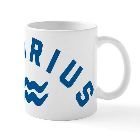 CafePress - Aquarius - 11 oz Ceramic Mug - Novelty Coffee Tea Cup
