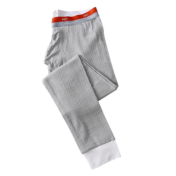 Pantalones de vestir Gibobby Pijama de algodón para hombre mallas cálidas elevadas talla XL