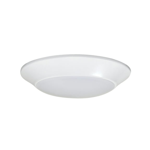 Nora Lighting Nlopac-R4tw Opal 6" Wide Selectable Cct Led Flush Mount Ceiling Fixture -