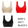 thumbnail image 1 of Sujetador sin costuras con almohadillas Sujetadores de talla grande para mujer Sujetador deportivo de algodón para dormir Bralette activo para mujer Sujetador con relleno Tan Jianjun unisex, 1 of 2