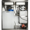thumbnail image 2 of Lavabo Portable en Acier Inoxydable à Trois Bassins, Station de Lavage des Mains avec Eau Chaude, 2 of 8