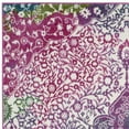 thumbnail image 4 of SAFAVIEH Watercolor Edna Abstract Colorful Runner Rug, Ivory/Fuchsia, 2'3" x 8', 4 of 6