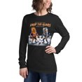 thumbnail image 2 of Drop The Gloves Unisex Long Sleeve Tee, 2 of 7