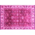 thumbnail image 1 of Ahgly Company Indoor Rectangle Abstract Pink Modern Area Rugs, 6' x 9', 1 of 4