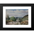 thumbnail image 2 of Elijah Walton 14x11 Black Modern Framed Museum Art Print Titled - Bromsgrove, Lickey from the Birmingham Road (1852), 2 of 5