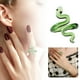 thumbnail image 1 of Anillo Exquisito: Ligera sensación de alta gama con cristal esmaltado a mano de Zibo - ¡Perfecto para ocasiones elegantes!", 1 of 4