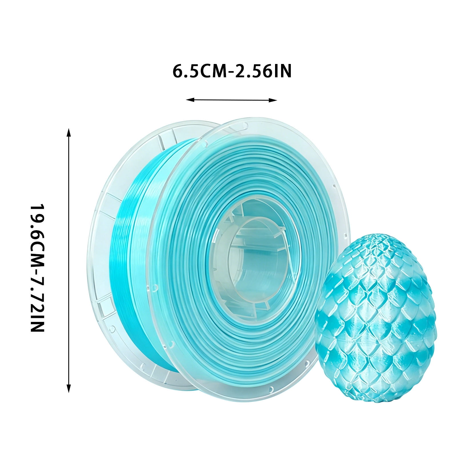PLA 3D Printer Filament PLA Filament 1.75Mm,Neatly Wound 3D Printing Filament 1.75Mm,Dimensional Accuracy +/- 0.03 Mm, Fit Most Fdm 3D Printers,3D Printer Accessories,3D Printing Accessories