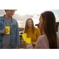 thumbnail image 6 of DecorRack 80 Party Cups, 16 fl oz -BPA Free- Plastic Soda Cups, Yellow (Pack of 80), 6 of 7