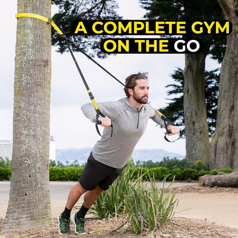 WQQQW Suspension Trainer System, Resistance Training Kit for Cross