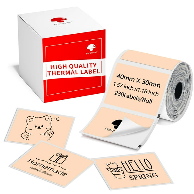 Etiquetas Térmicas Phomemo para M110/M120/M220/M150/M250/M221