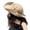 Khaki, variant on Men and Women Sun Boonie Hat, UPF 50+ Wide Brim Fishing Hat with Adjustable Chin Strap, Breathable Safari Mesh Packable Bucket Cap for Hiking, Gardening, and Outdoor Adventure,Navy