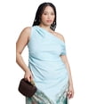 thumbnail image 3 of ELOQUII Women's Plus Size One Shoulder Maxi Dress, 3 of 4