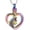 colour, variant on Heart Urn Necklace For Ashes Stainless Steel Unicorn Cremation Jewelry For Women Urn Locket Keepsake Ashes Jewelry